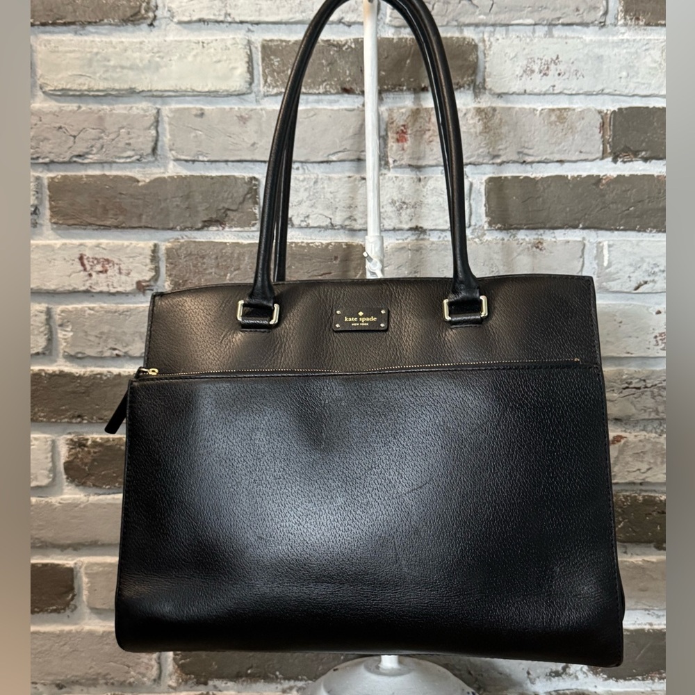 KATE SPADE ~ New York Maeve Grove Street Black Leather